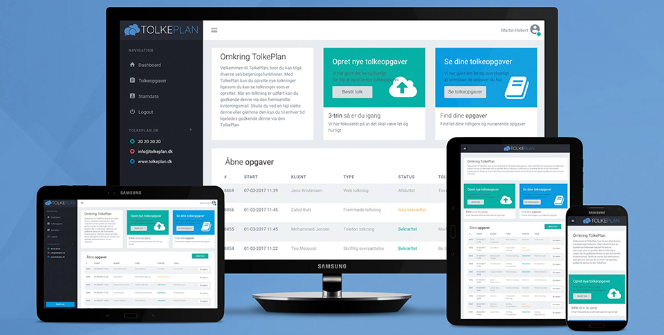 Tolkeplan System Interfaces