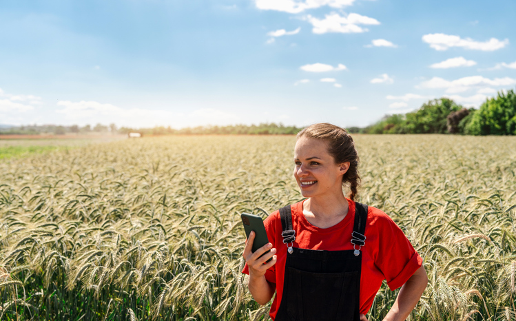 Mark Medarbejder På Mobiltelefon